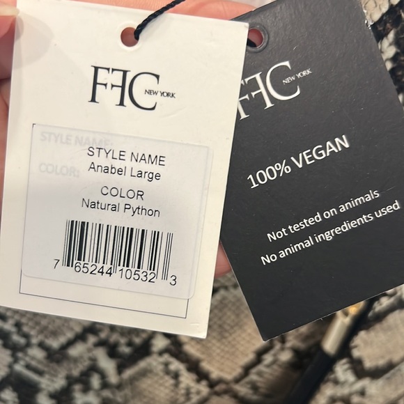 NWT FFC New York Python Bag - Picture 4 of 4